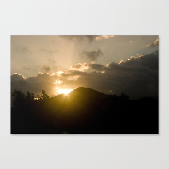 Sundown Canvas Print