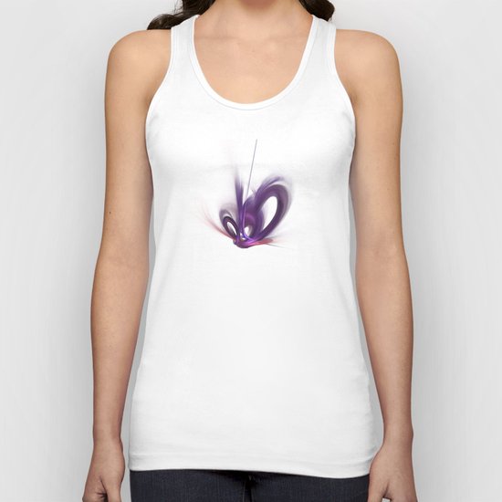 Purple Hearts Unisex Tank Top