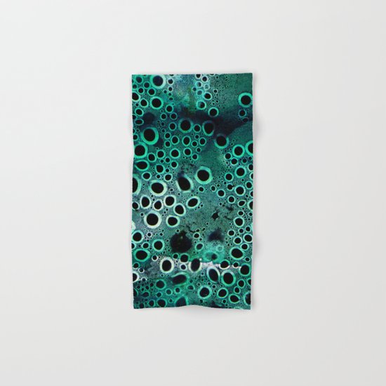 Green Condensation Hand & Bath Towel