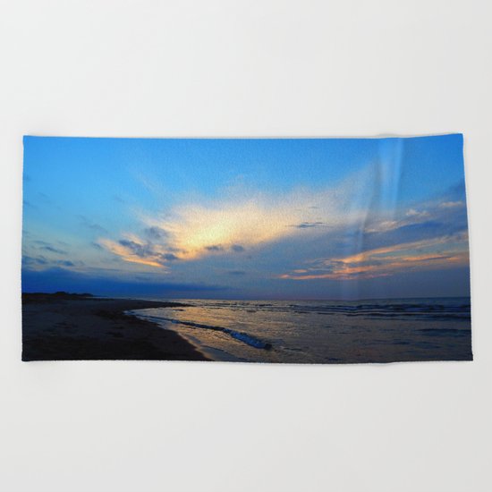 PEI Beach Sunset Beach Towel