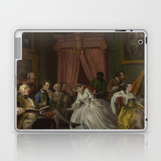 William Hogarth, Marriage a la mode 4 Laptop & iPad Skin
