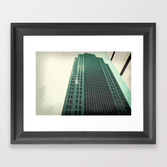 Greeny Framed Art Print