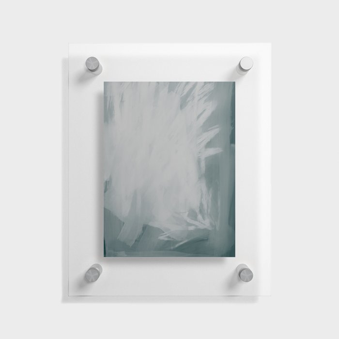 The Life of a Painting 3 - Abstract, Modern, Minimal Art Floating Acrylic Print