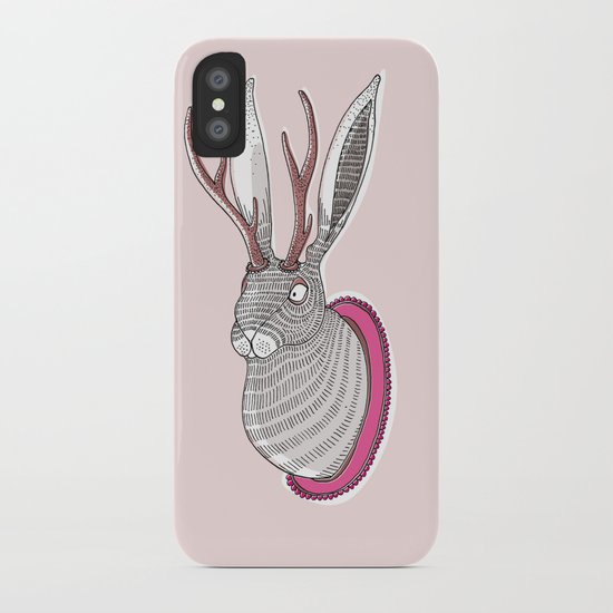 Deer Rabbit iPhone Case