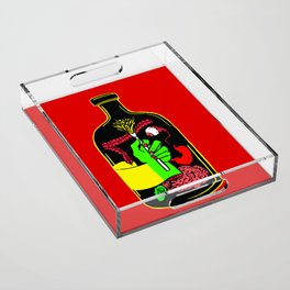 the Witche's Bottle Acrylic Tray