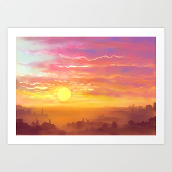Under the sun Art Print