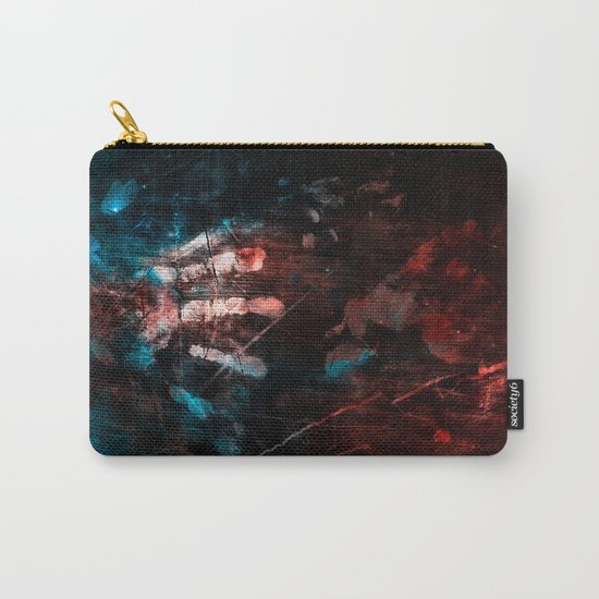 Cosmic Grunge Imprints Carry-All Pouch