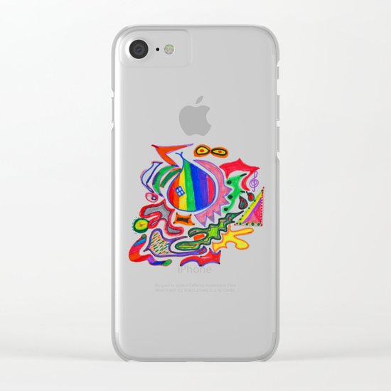 Stolen Clear iPhone Case