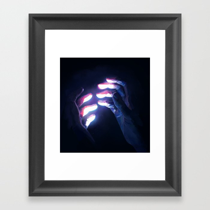 Light in the Dark Framed Art Print