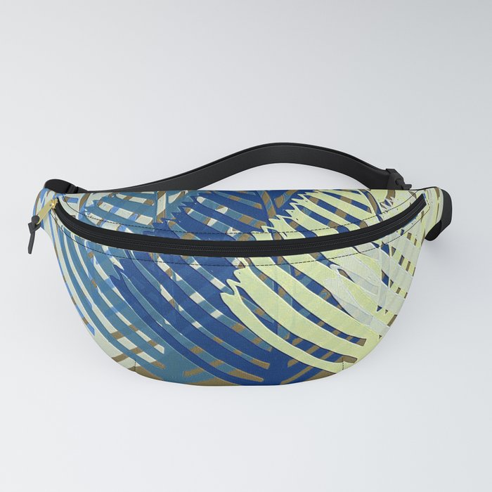 Nature’s Splendor - navy, teal, yellow, cream Fanny Pack