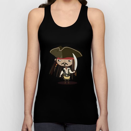 Captain Sparrow Unisex Tank Top