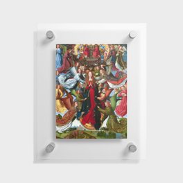 Virgin Mary, Queen of Heaven by Master of the Saint Lucy Legend Floating Acrylic Print