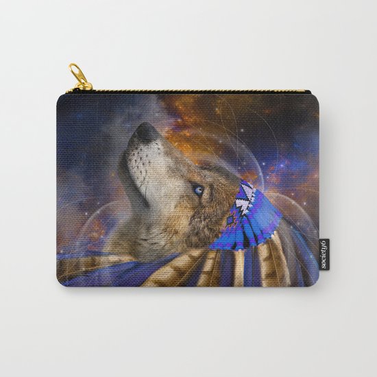 Fight For What You Love (Chief of Dreams: Wolf) Tribe Series Carry-All Pouch