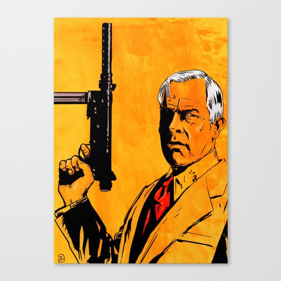 Lee Marvin Canvas Print