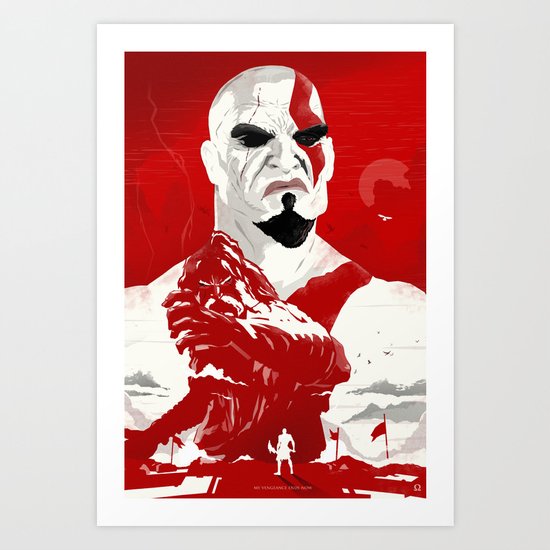 God Of War - Vengeance Is Now Art Print