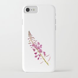 Flowers of fireweed iPhone Case