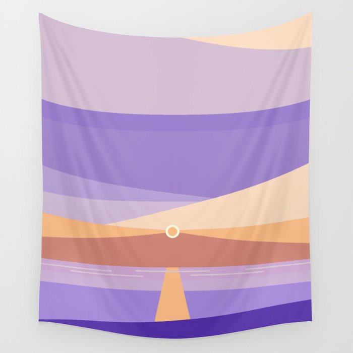 Sunset 7:11 Wall Tapestry