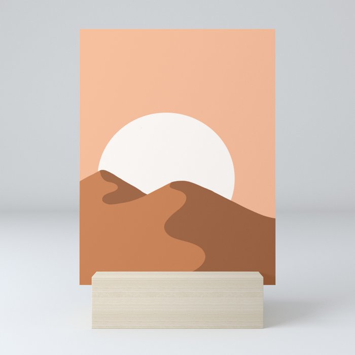 Sunset  Mini Art Print