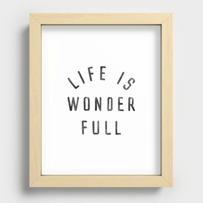 Recessed Framed Print