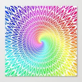 AFRICAN INFINITY RAINBOW. Canvas Print