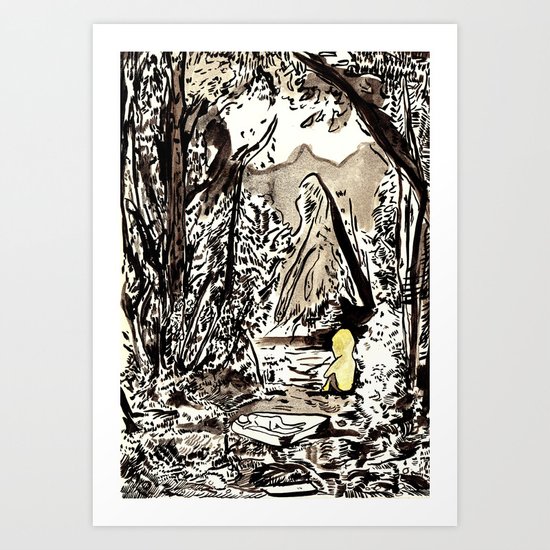 mattress Art Print