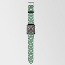 Green zig zag pattern Apple Watch Band