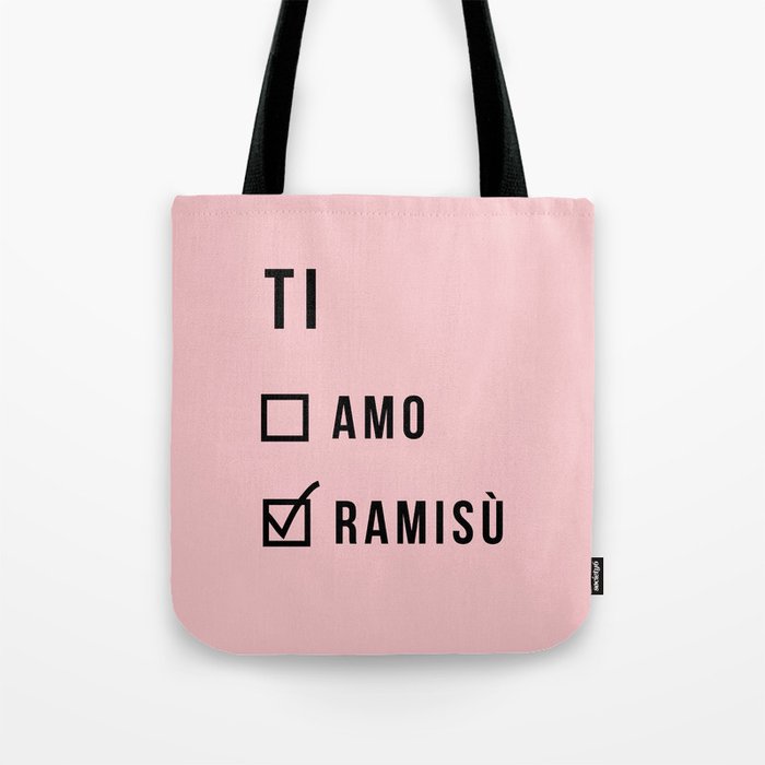 Ti Amo Funny Tote Bag By Annago Ti Amo Funny Tote Bag By Annago