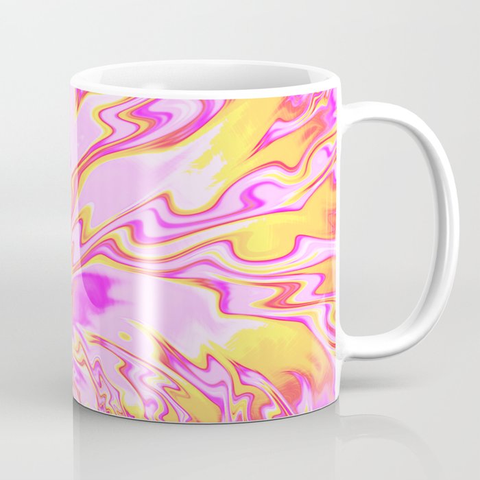 Psychedelic Summer Vibes Coffee Mug