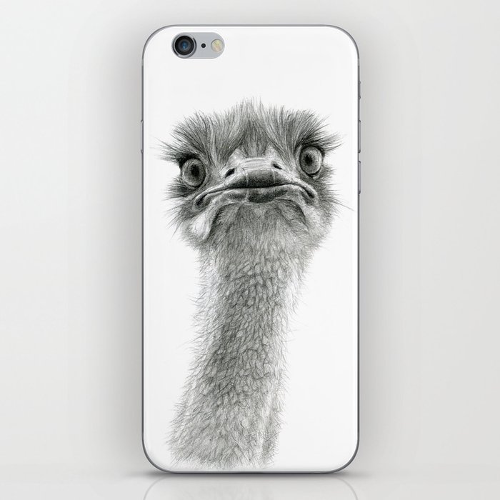 Cute Ostrich SK053 iPhone Skin