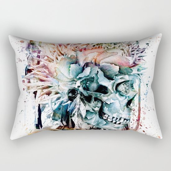 SKULL N-II Rectangular Pillow