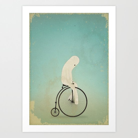 d a j e Art Print