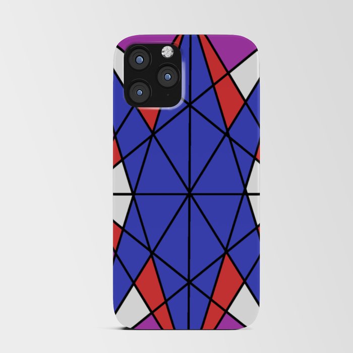 Shapes and angles iPhone Card Case