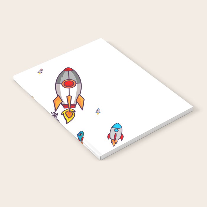 Types Of Space Rockets Astronaut Notebook by xMcRx Society6