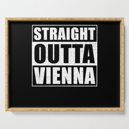 Straight Outta Vienna Serving Tray