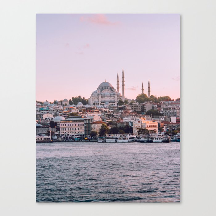 Dreamy Istanbul Canvas Print