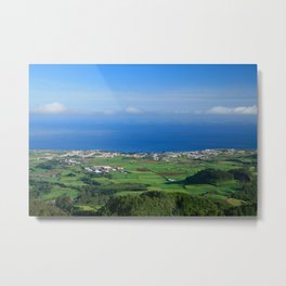azores islands landscape Metal Print