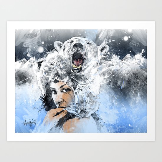 Arctic Tears Art Print
