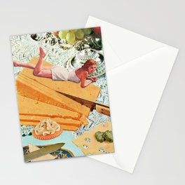 Money Can't Buy You Happiness, But It Can Buy You Cheese Stationery Card