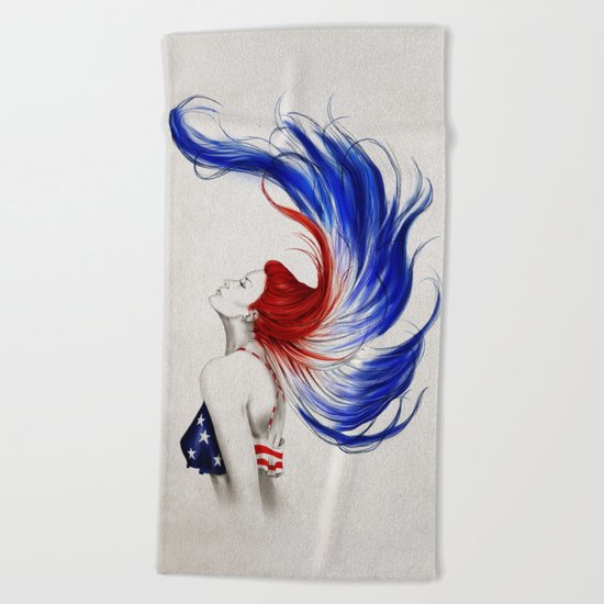 .Liberty Beach Towel