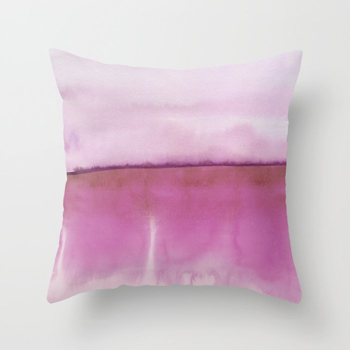 Abstract Landscape 88 Throw Pillow