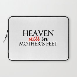 Heaven still in mother's feet Laptop Sleeve