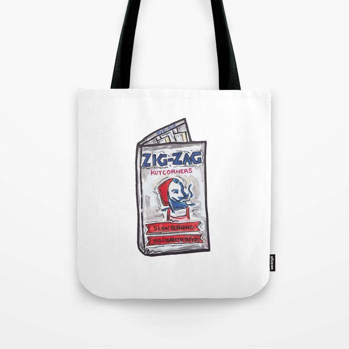 Zig-Zag Rolling Papers Tote Bag