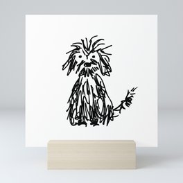Doggy day Mini Art Print