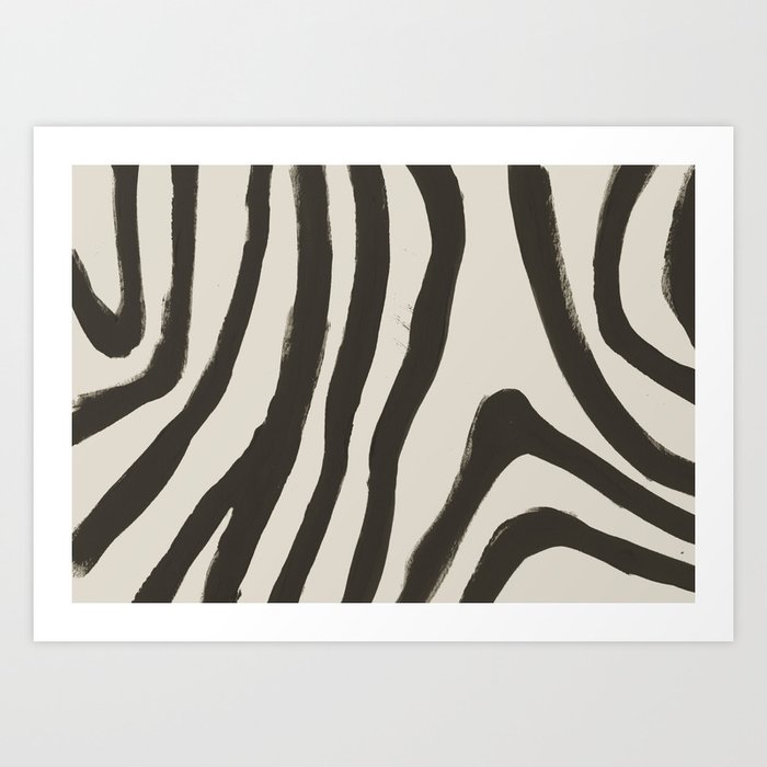 Painted Zebra Kunstdrucke Painted Zebra Kunstdrucke