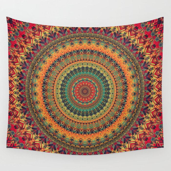 Mandala 478 Wall Tapestry