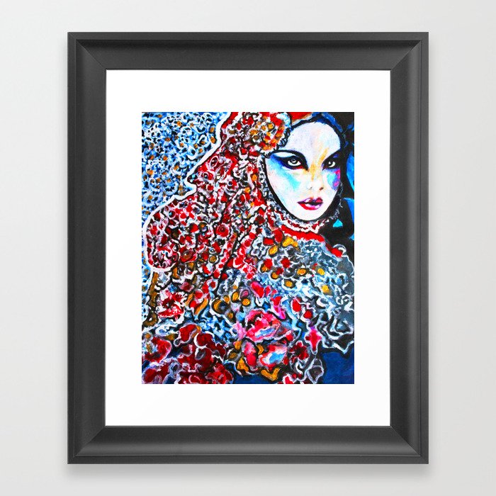 Flowers #society6 #decor #buyart   Featured in www.magcloud.com/browse/issue/1340080 (V8 N2) Framed Art Print