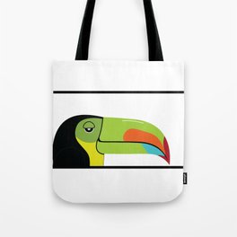 Smirking Toucan Tote Bag