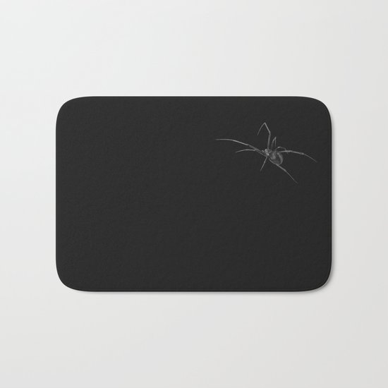 Black Widow Bath Mat