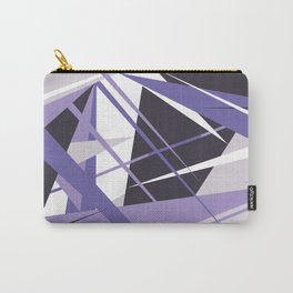 Periwinkle Shards Carry-All Pouch