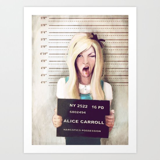 Alice Art Print
